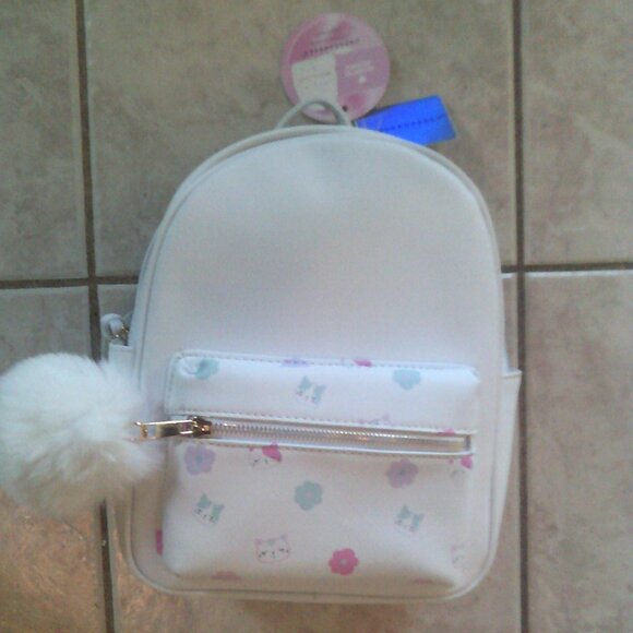 LAST CHANCE UNDERONESKY DECORATIVE BACKPACK Kitty Kitten Cat Under One Sky - Picture 1 of 5